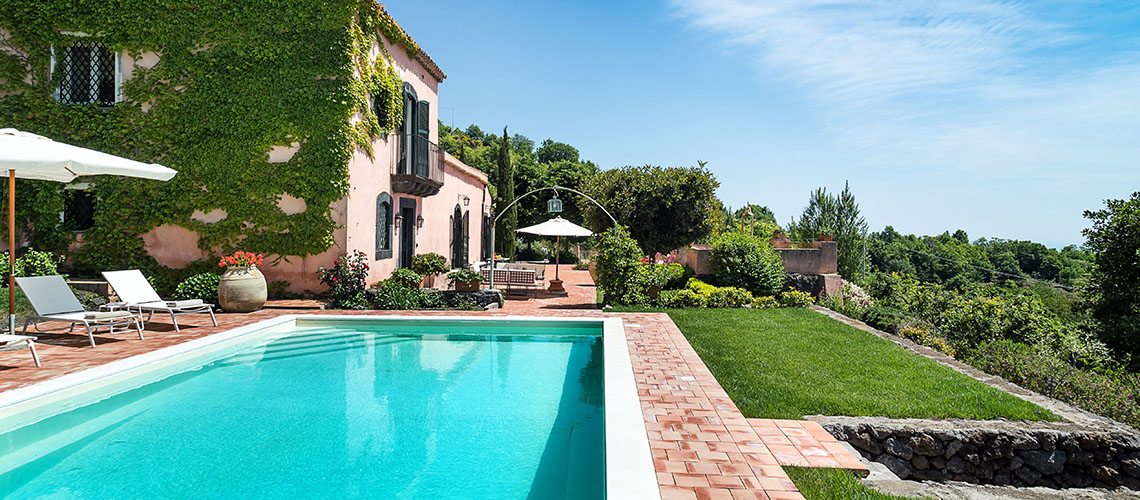 Villas avec piscine et vue splendide, Etna | Di Casa in Sicilia - 0