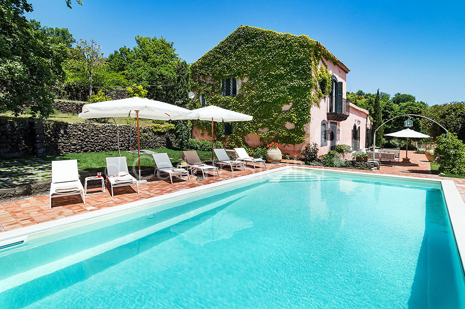 La Capinera Villa with Pool for rent Zafferana Etnea Mount Etna Sicily - 7