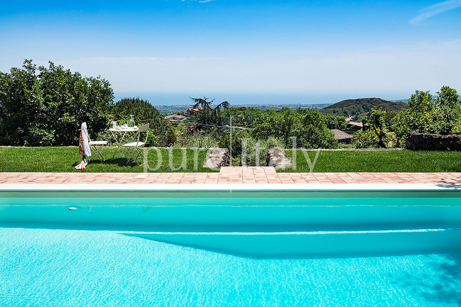 Country Sicilian Villas with pool and sea views, Etna|Pure Italy - 13