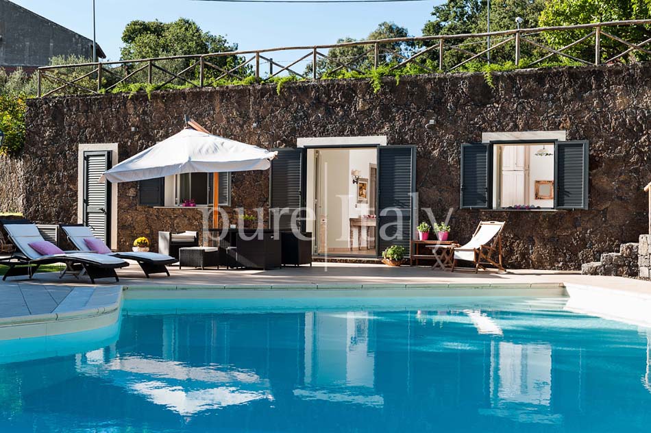 Country villa with pool, Etna, Ionian Coast | Pure Italy - 7
