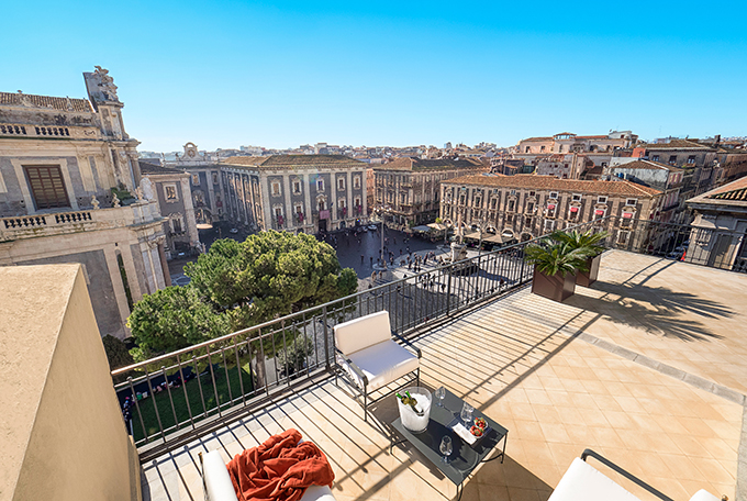 Penthouse Duomo Luxury Apartment for rent in Catania Sicily - 5