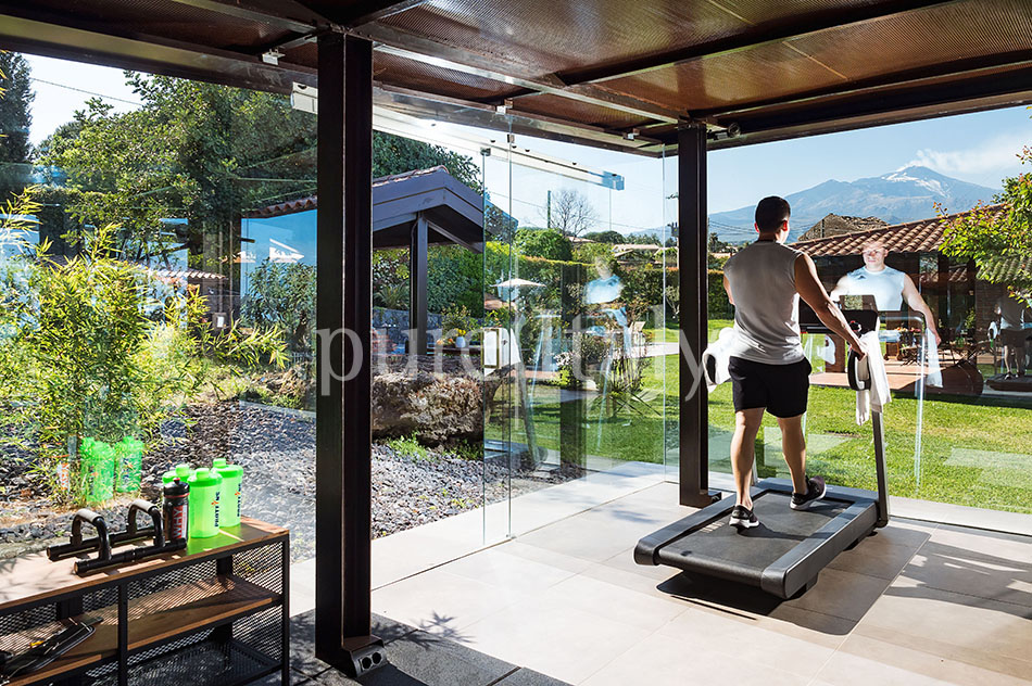 Villas with pool and gym, Etna, East coast of Sicily | Pure Italy - 14