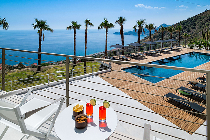 Alexandra Location Villa de luxe avec piscine vue sur mer, Taormina, Sicile  - 8