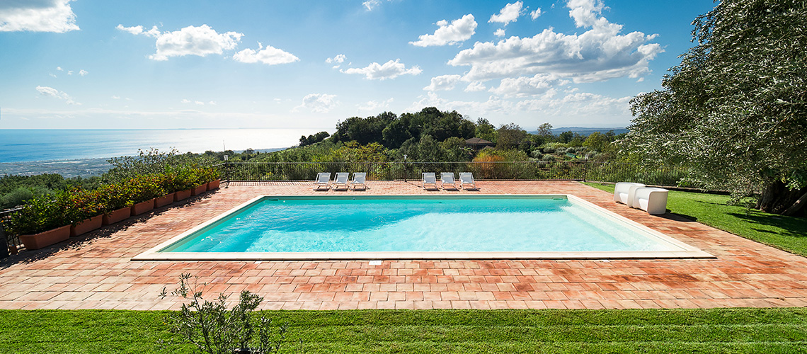 Villas avec piscine et vues sur mer, Etna|Di Casa in Sicilia - 0