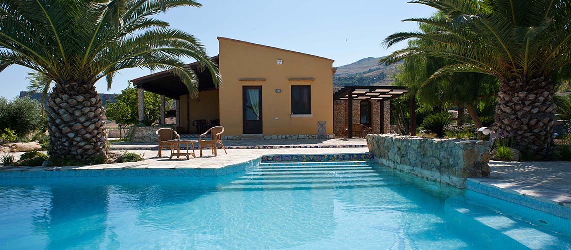 Cialoma Sea View Villa with Pool for rent in Scopello Sicily - 0