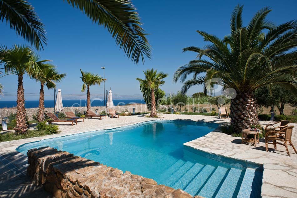 Cialoma Sea View Villa with Pool for rent in Scopello Sicily - 7
