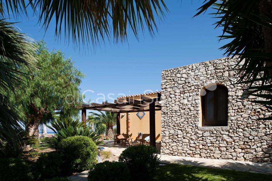 Cialoma Sea View Villa with Pool for rent in Scopello Sicily - 11