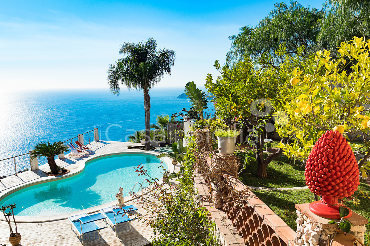Villa Luce Location Villa de luxe avec piscine et vue sur la mer, Taormina, Sicile  - 8