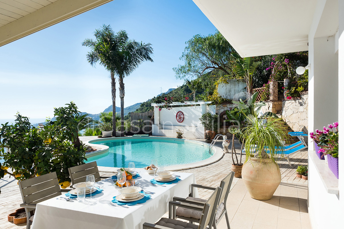 Villa Luce Location Villa de luxe avec piscine et vue sur la mer, Taormina, Sicile  - 15