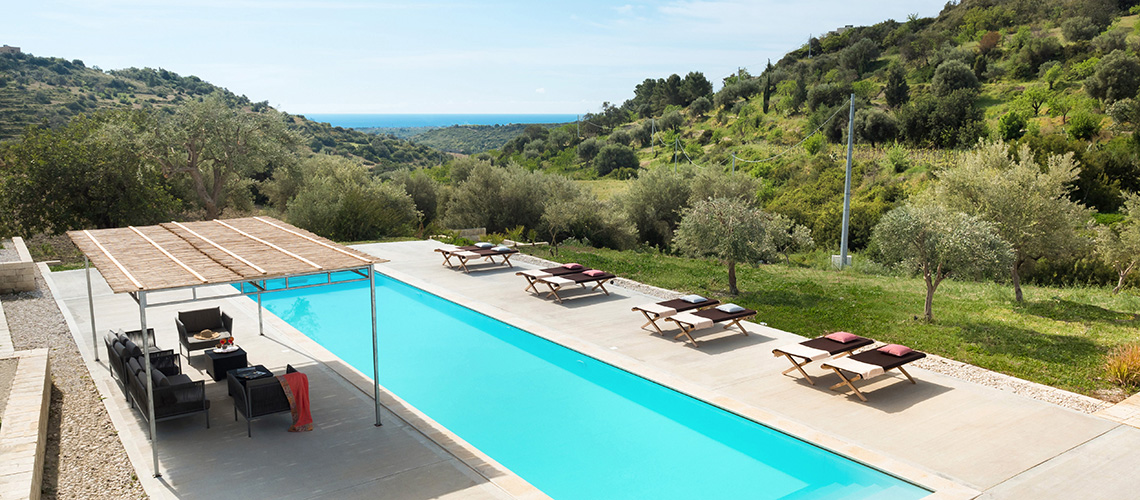 Contrada Location Villa de luxe avec piscine près de Noto, Sicile  - 0