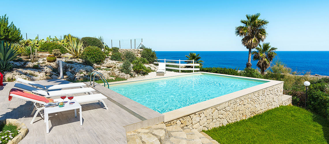 Villa del Mito Seafront Villa Rental with Pool near Syracuse Sicily - 1