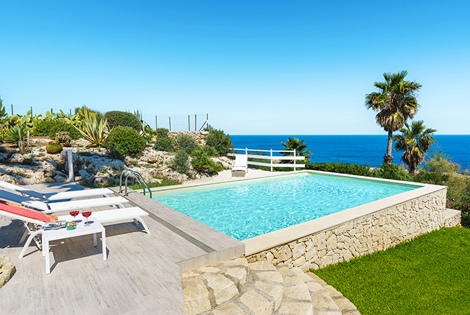 Villa del Mito Seafront Villa Rental with Pool near Syracuse Sicily - 0
