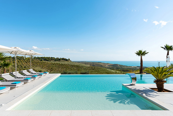 Camemi Location Villa de luxe avec piscine et vue sur la mer, Agrigento, Sicile  - 14