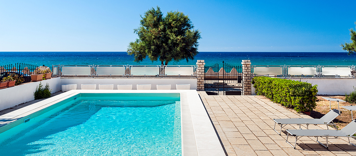 Profumo di Mare Beach Villa with Pool for rent in Cornino Sicily  - 0