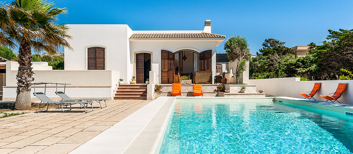 Profumo di Mare Beach Villa with Pool for rent in Cornino Sicily  - 1