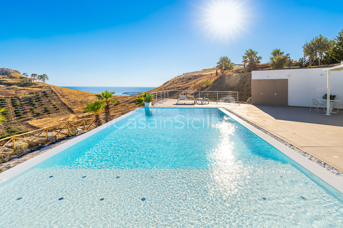 Villa Domizia, Bovo Marina, Sicilia - Villa con piscina in affitto - 13